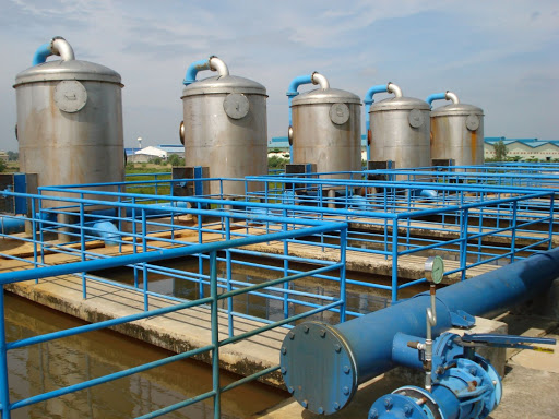 Thực hiện dịch vụ xử lý nước cấp từ Công ty Quốc An