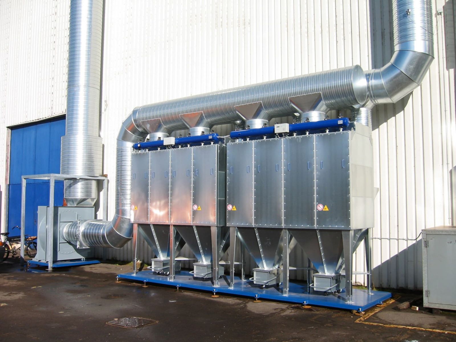 Xử lý khí thải nhà máy tại Long An
